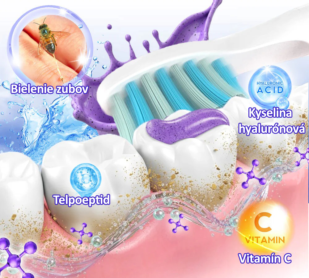 🌟Rolimey® VioCore Zubná pasta s včelím jedom